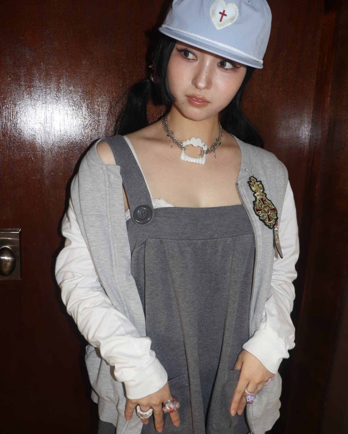 Bite Toothgem Necklace 상품이미지7