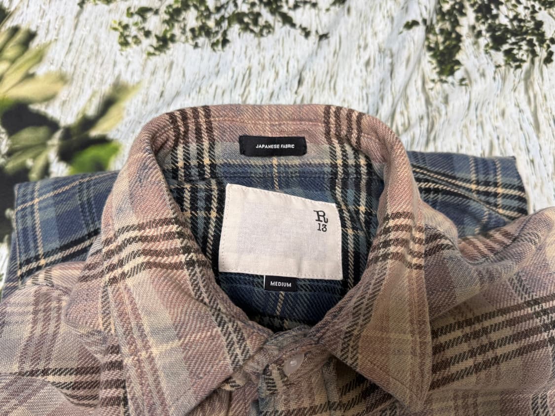 [M] R13 릴랙스드 워크셔츠  R13WR266 R458B 상품이미지8