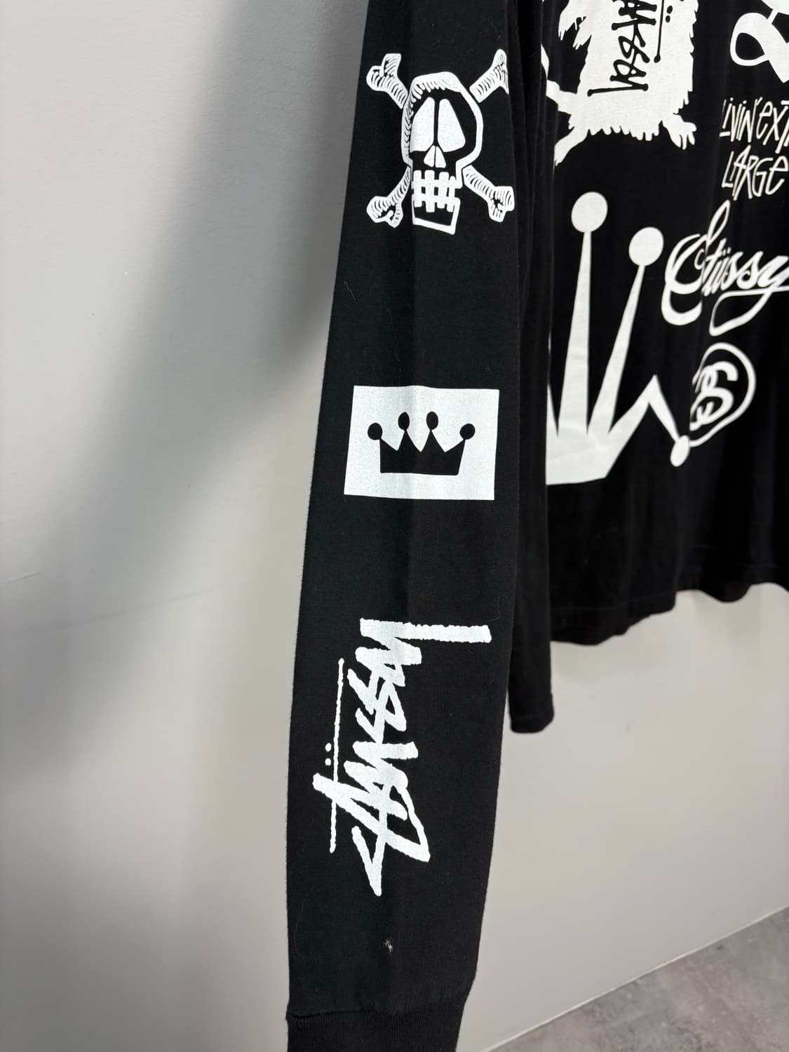 스투시 시그니처 프린팅 8볼 롱 슬리브 A3060 상품이미지4