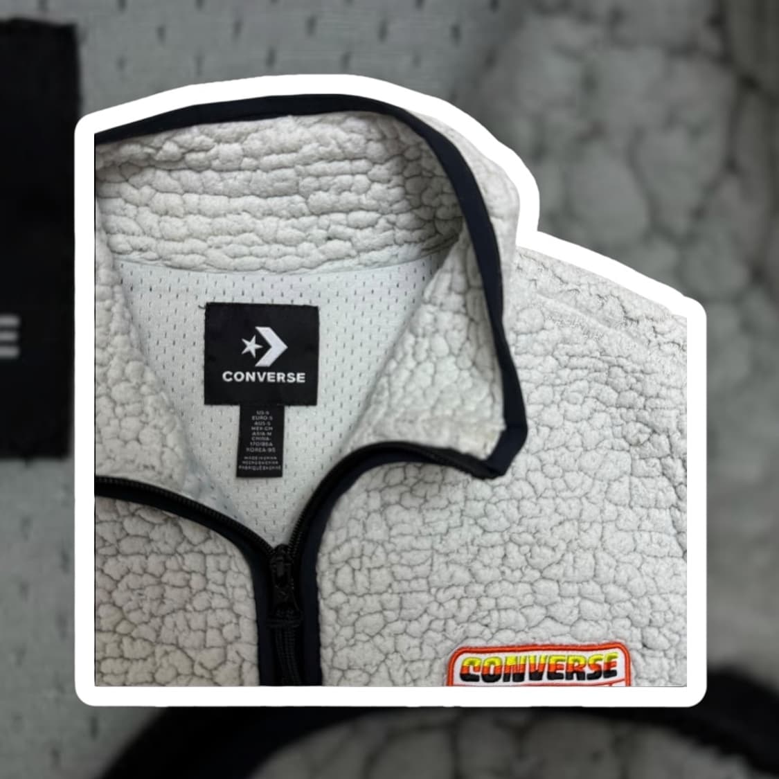 컨버스 후리스 아노락 상품이미지2