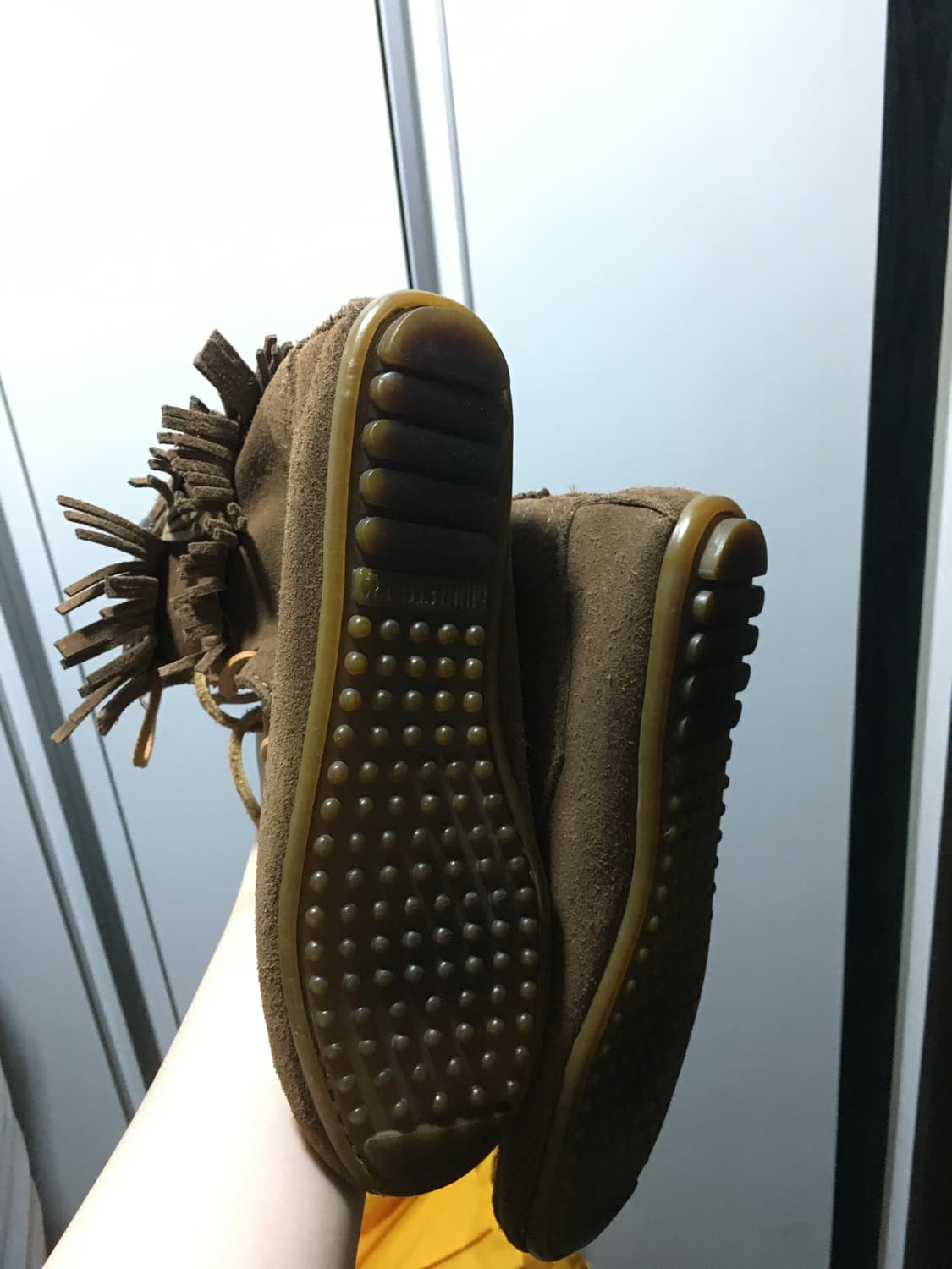 (Vintage)빈티지 스웨이드 웨스턴부츠 카멜브라운 상품이미지3