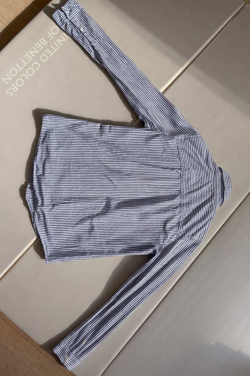 Abercrombie & Fitch 스트라이프 셔츠 L 상품이미지2