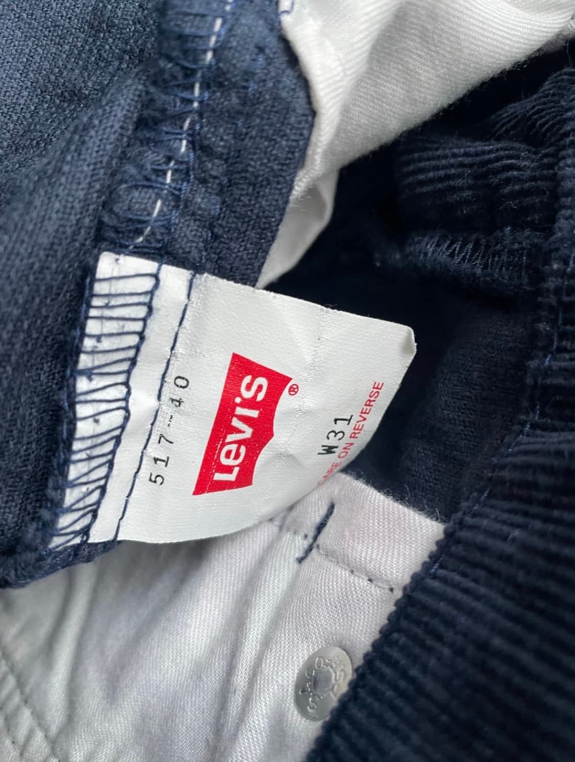 리바이스 517 코듀로이 플레어 팬츠 상품이미지4