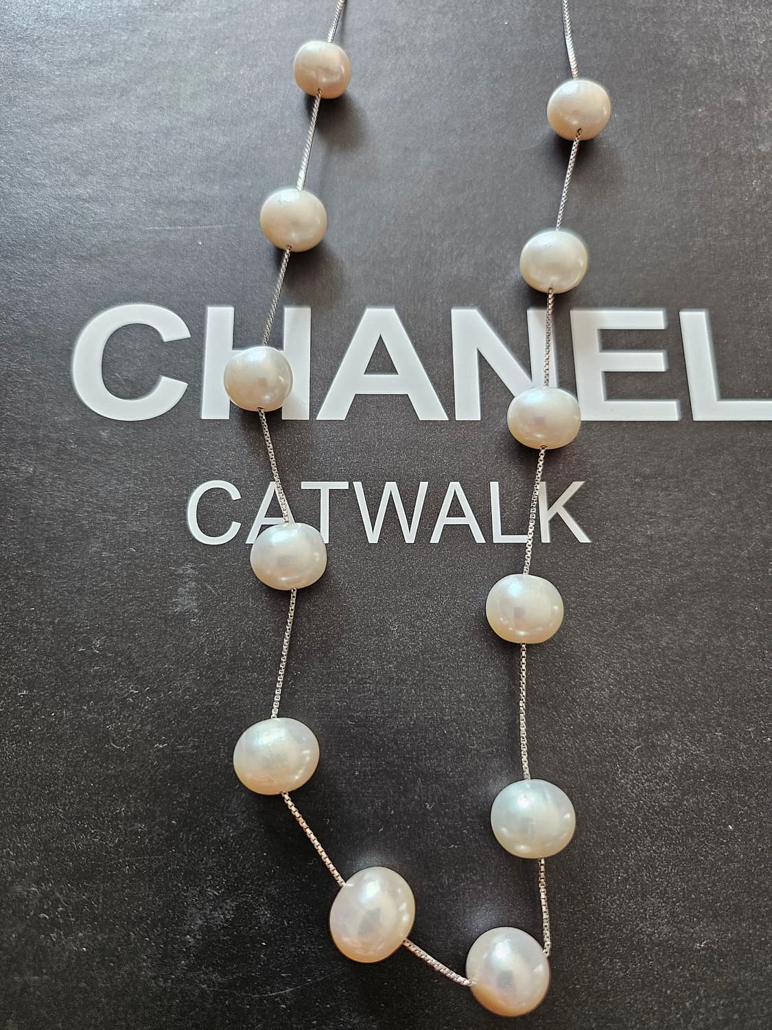 담수진주 실버목걸이 상품이미지2