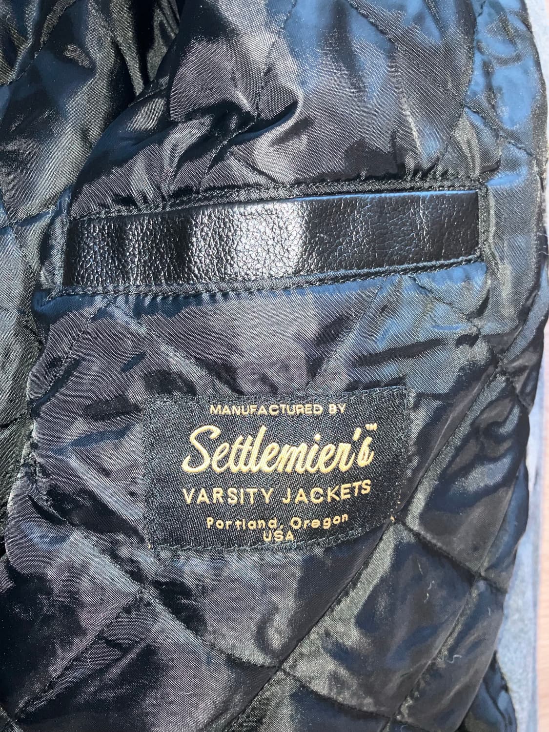 00s USA bbc 바시티자켓 상품이미지3