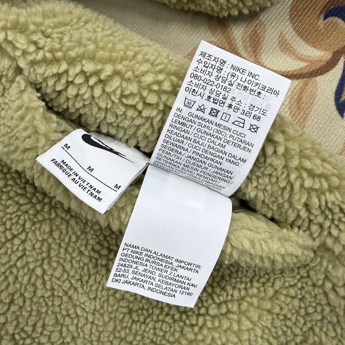 (M)나이키 Nike 리버서블 쉐르파 후리스 자켓 상품이미지3