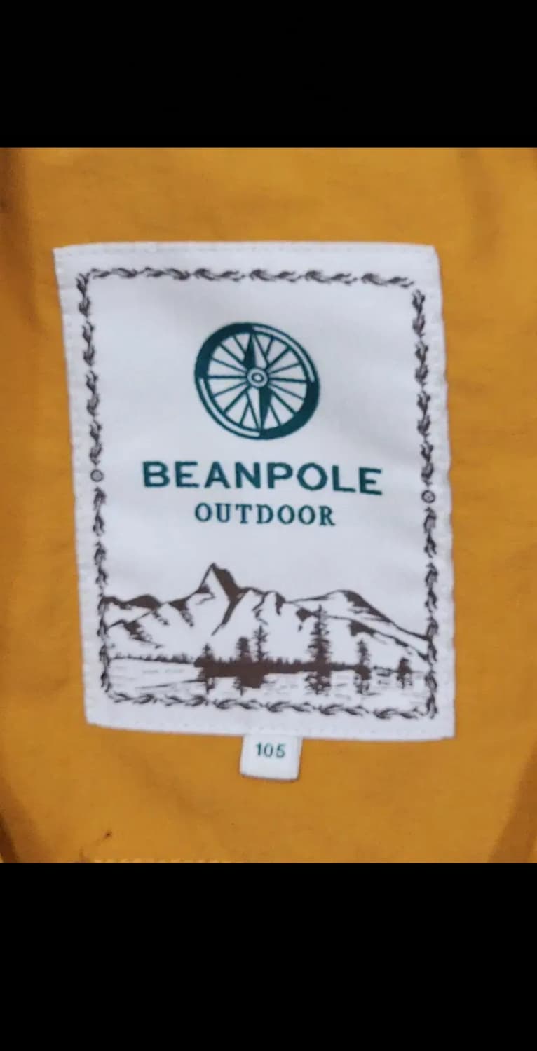 (105) 빈폴 아웃도어 점퍼 겨자색 바람막이 자켓  상품이미지3
