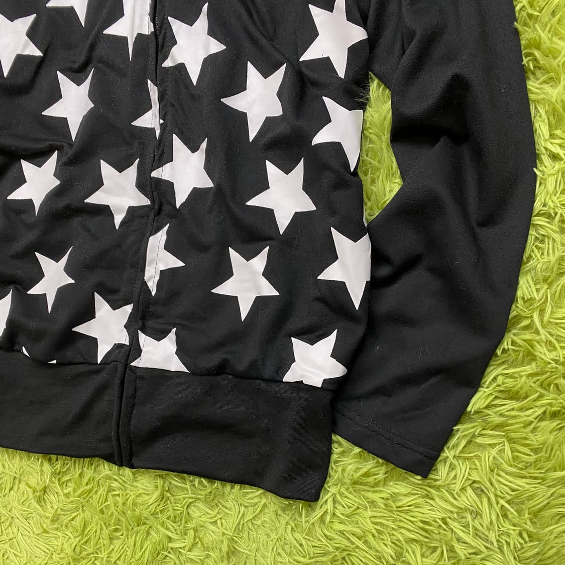 ACDC RAG 스타 프린팅 레오파드 캣 이어 후드 자켓 상품이미지3