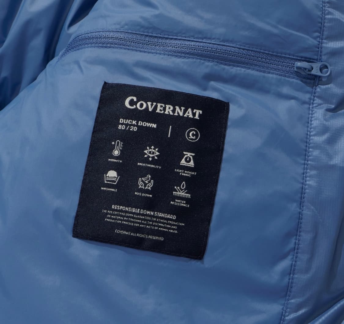 커버낫 퍼텍스 씨빅 RDS 숏 푸퍼 다크블루 상품이미지6