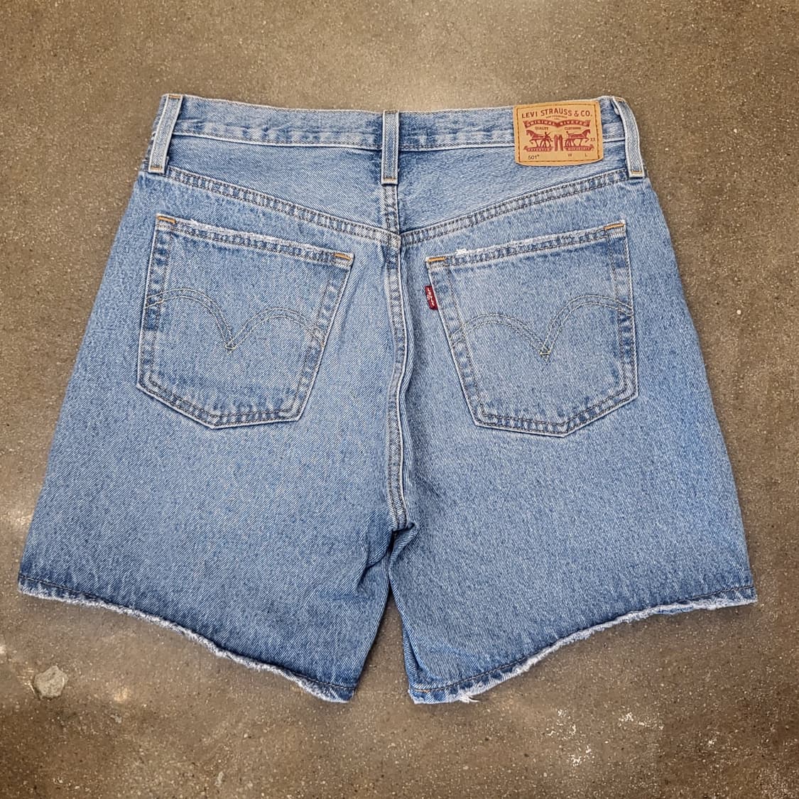 리바이스 501 빈티지 데님 반바지 상품이미지5