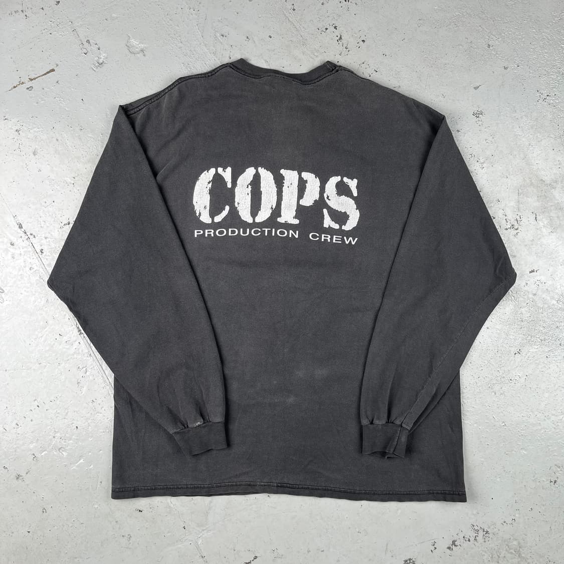 빈티지 COPS TV Show 프로모 긴팔티 상품이미지4