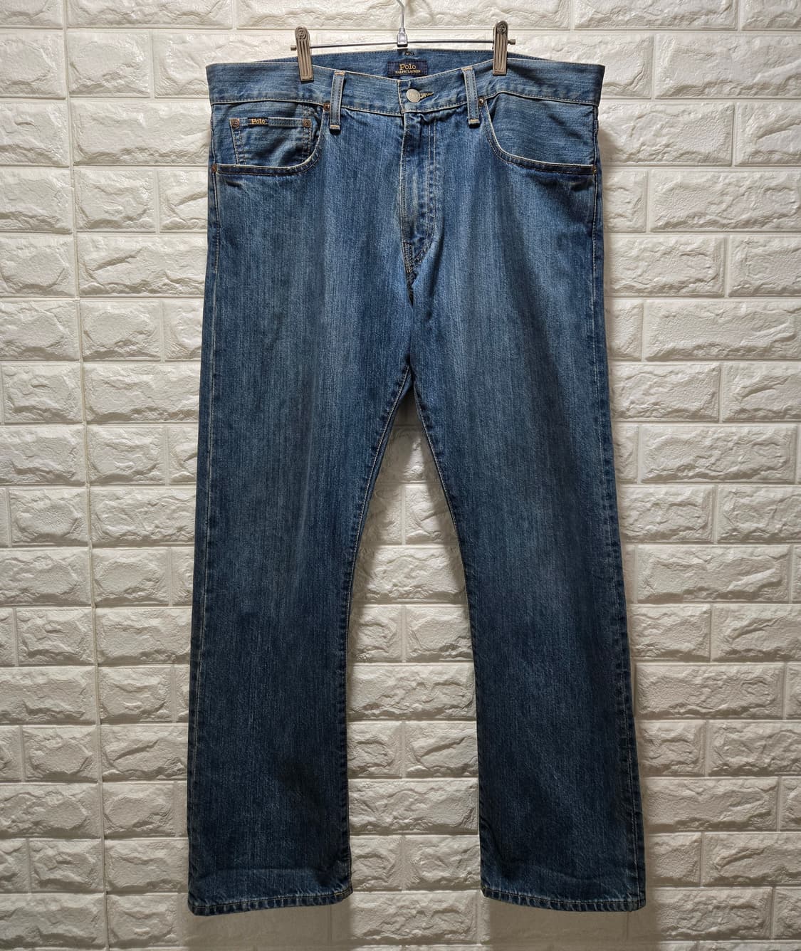 폴로 랄프로렌 햄튼 릴랙스드 스트레이트 데님팬츠 청바지 36 상품이미지1