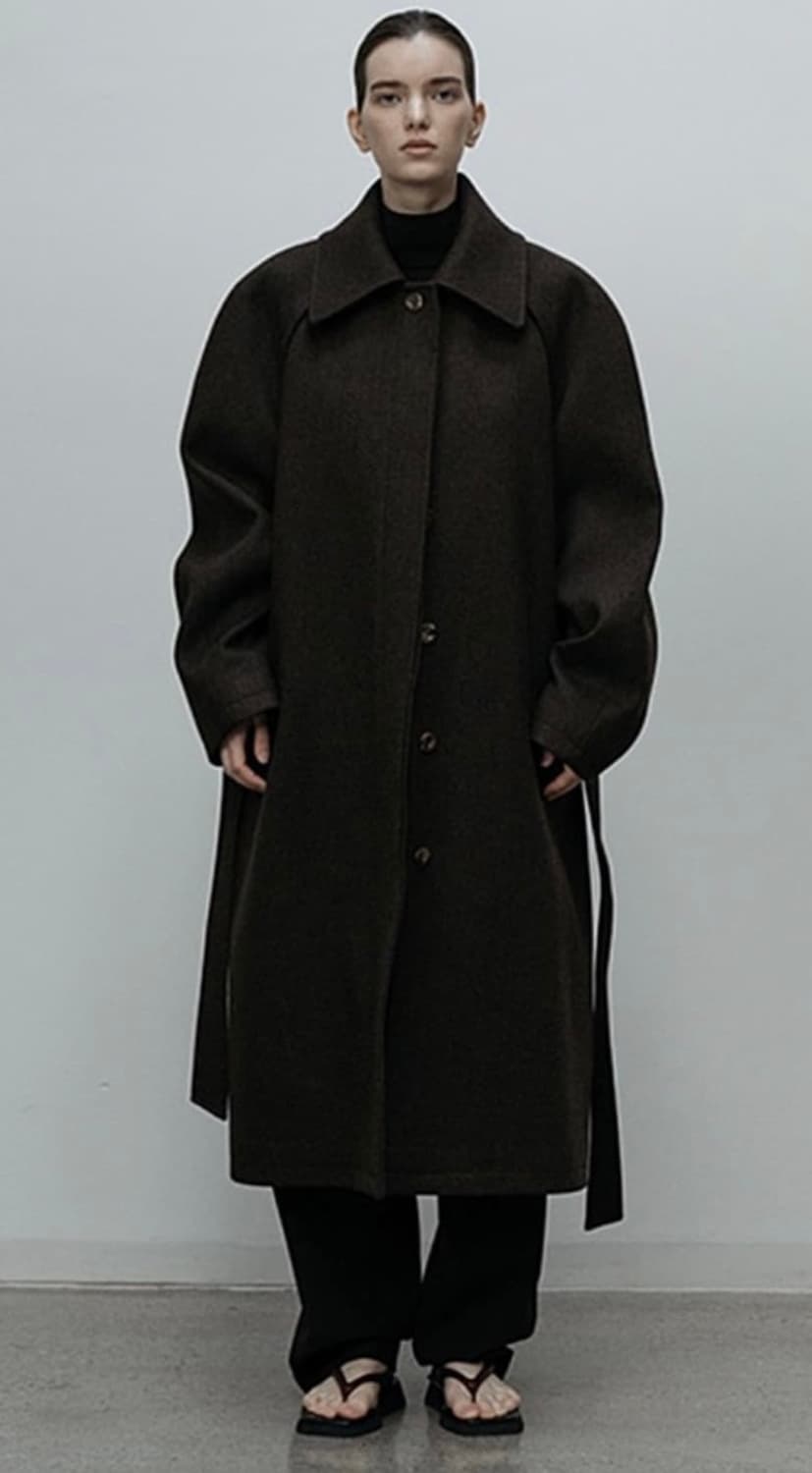 le17septembre 빅 카라 래글런 르17셉템버 코트 상품이미지1