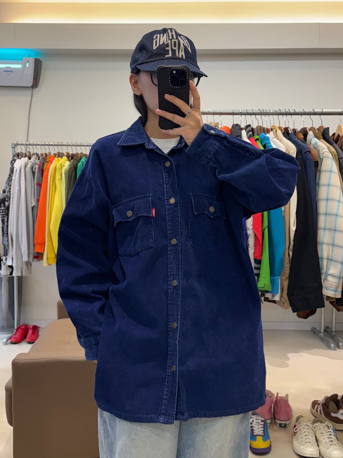 리바이스 코듀로이 워크셔츠 상품이미지6