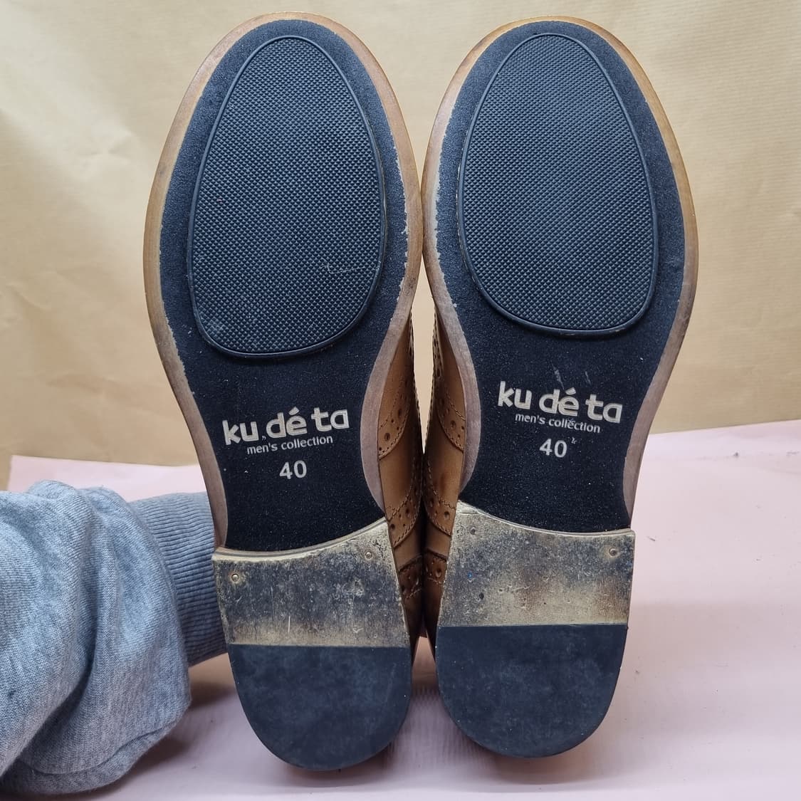 쿠데타 남성윙팁구두 40 260 상품이미지3