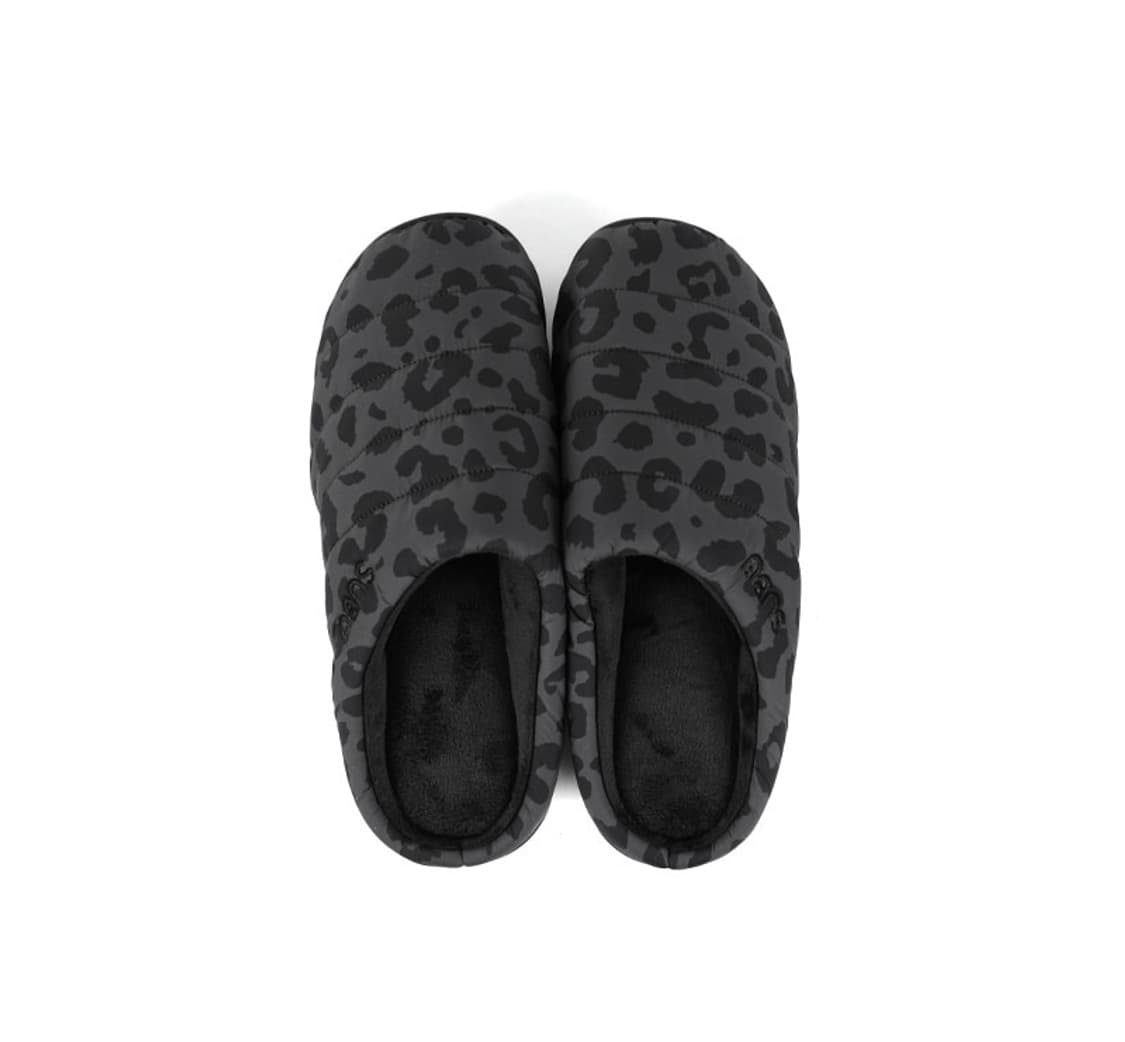 스부 레오파드 차콜 슬리퍼 상품이미지1