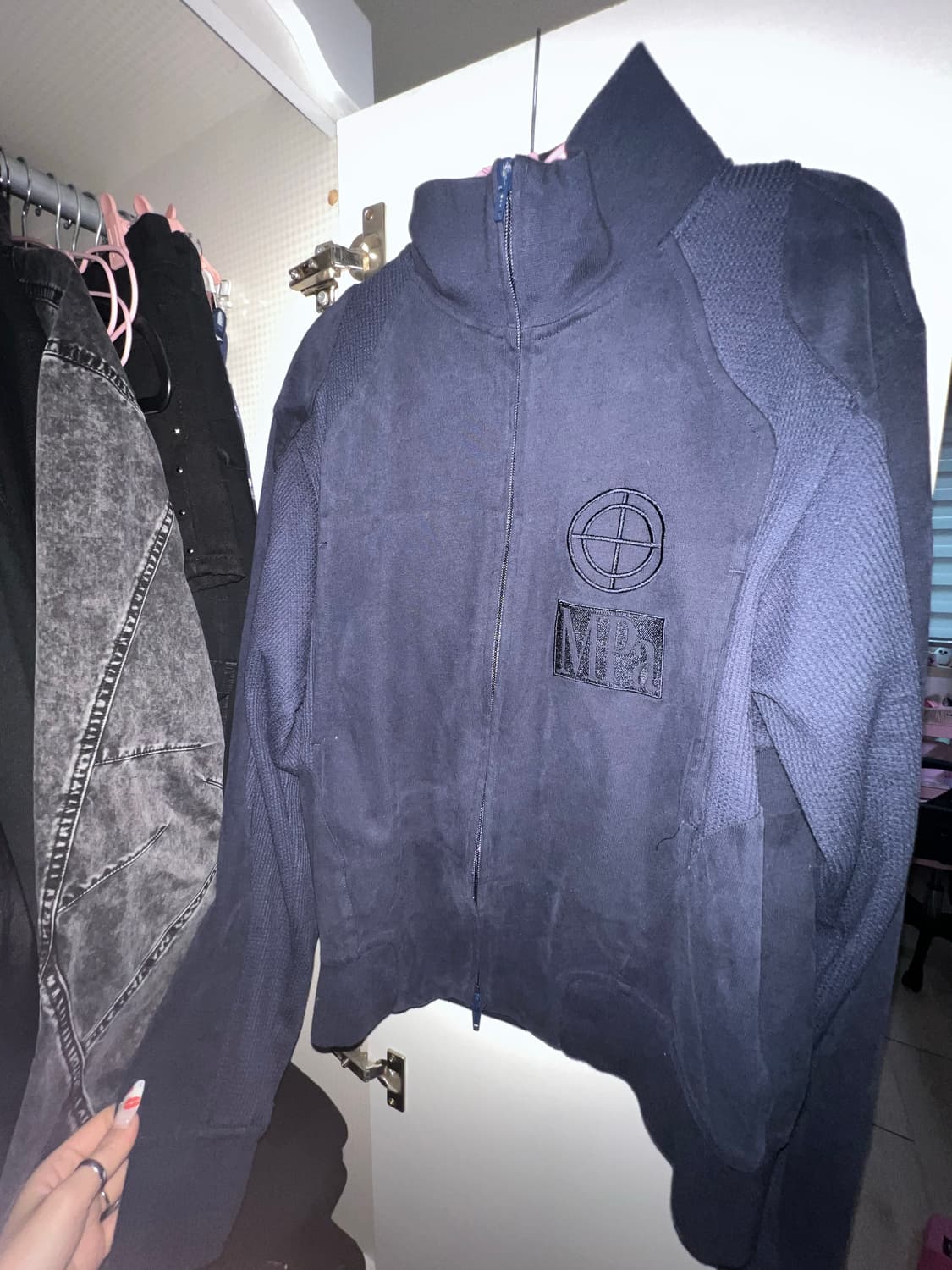 플라스틱프로덕트 CONTRAST ZIPPED JACKET 상품이미지1