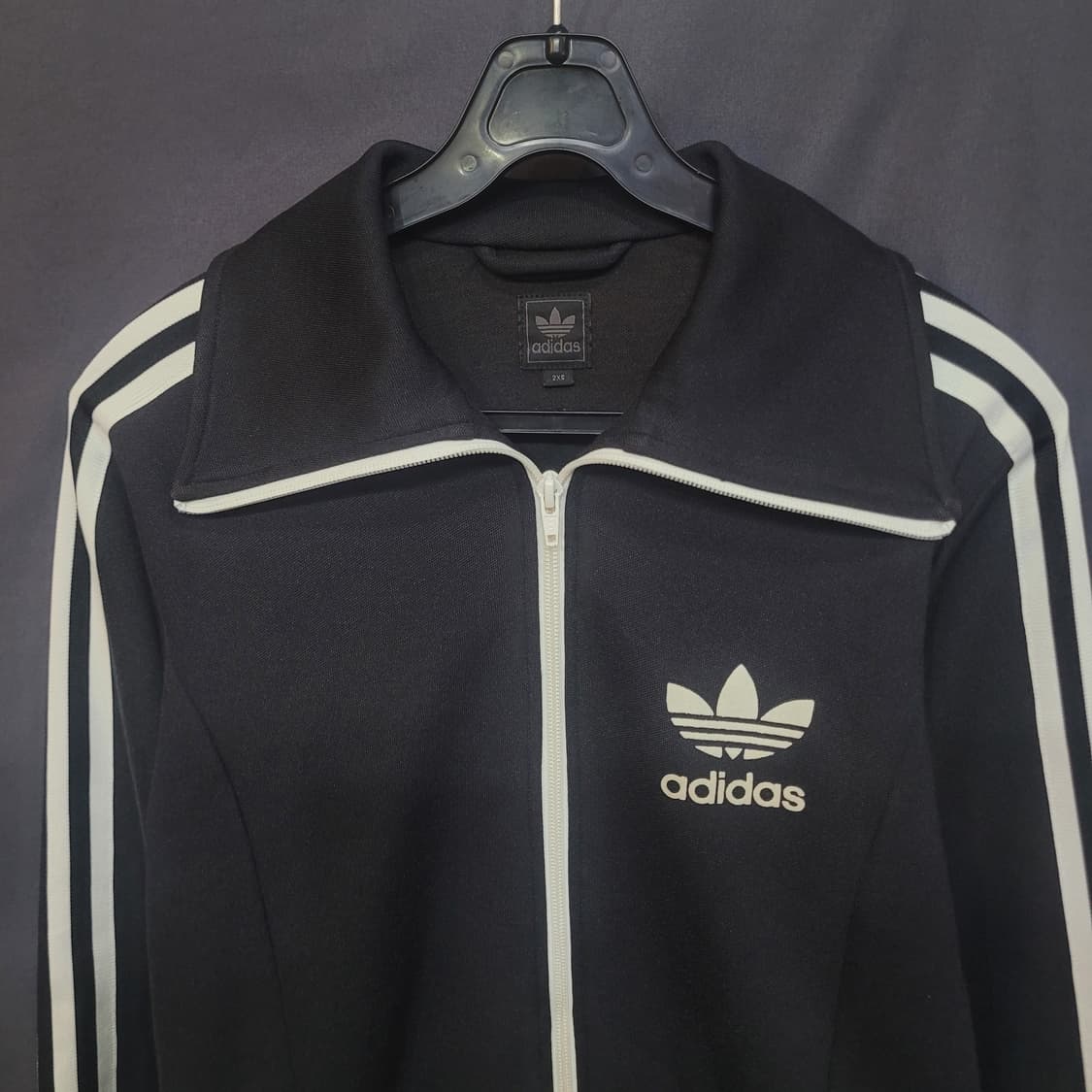 아디다스 불꽃 파이어버드 올드스쿨 검흰 유로파 트랙탑 져지  상품이미지2