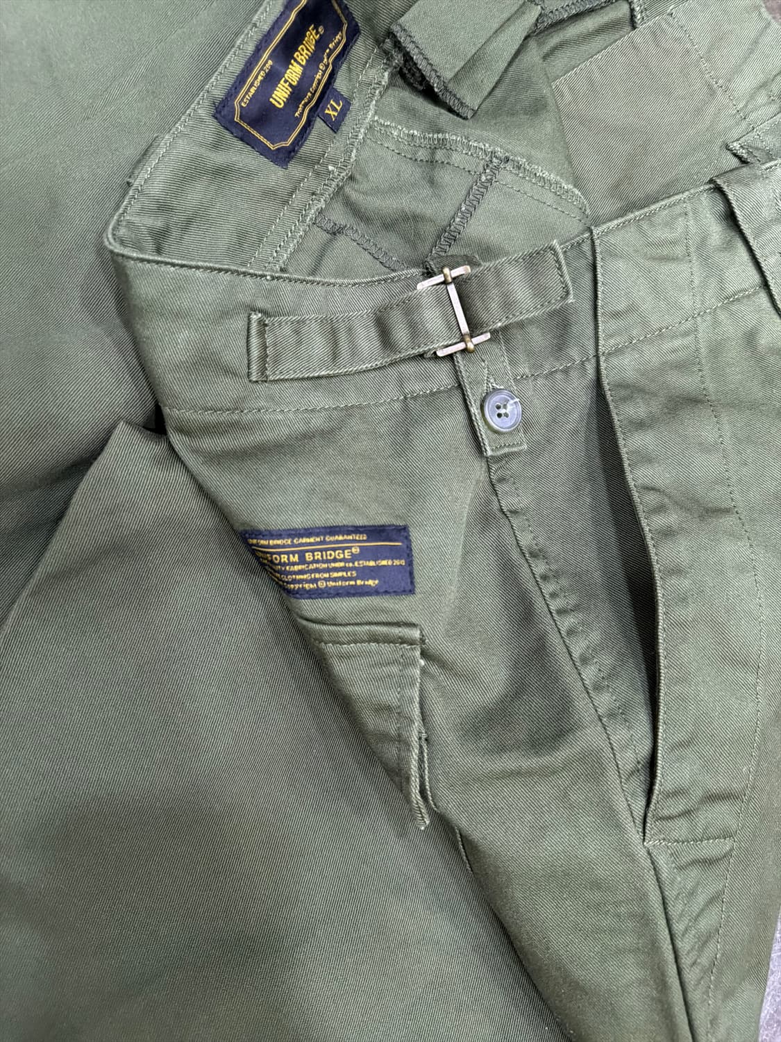 유니폼브릿지 영국군 퍼티그팬츠 올리브 XL 상품이미지9