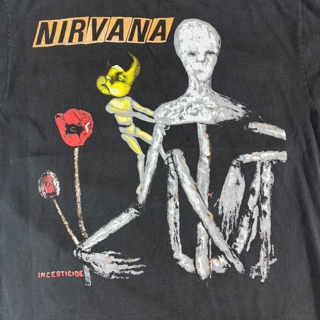 Nirvana – Incesticide 빈티지 티셔츠  상품이미지3