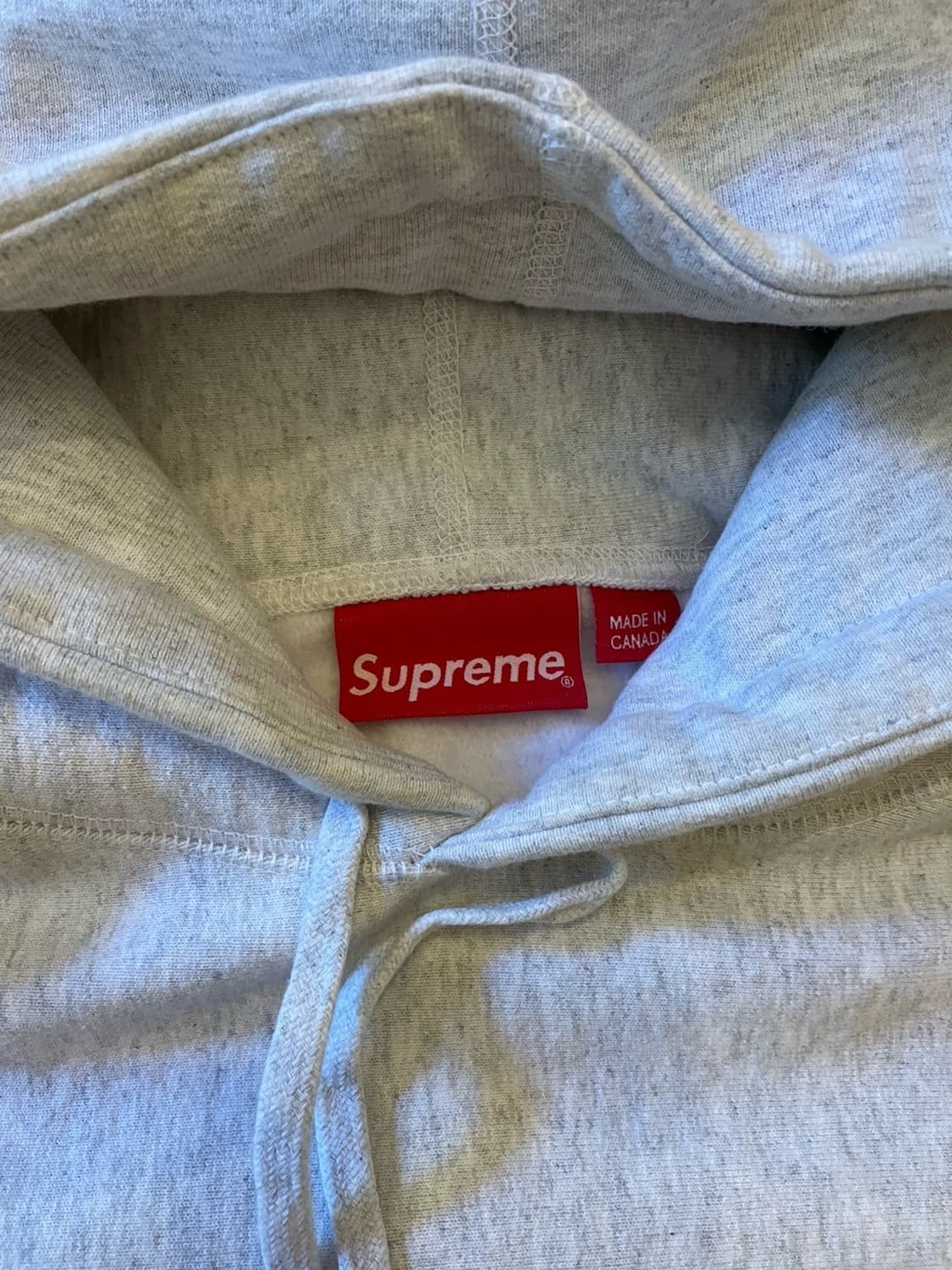 22FW 슈프림 캐피탈 후드티 애쉬 그레이 상품이미지3