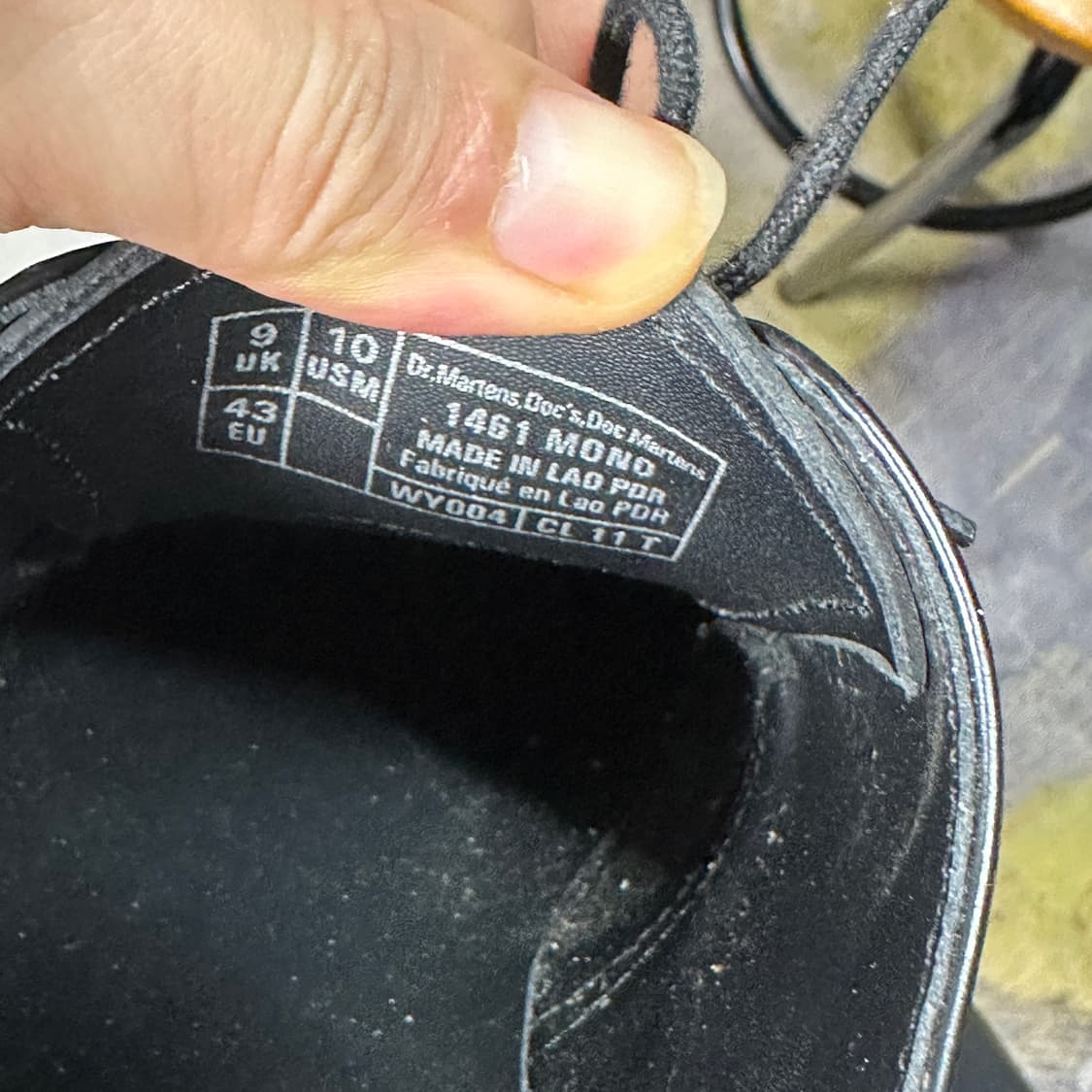 닥터마틴 1461 모노 블랙 280 상품이미지8