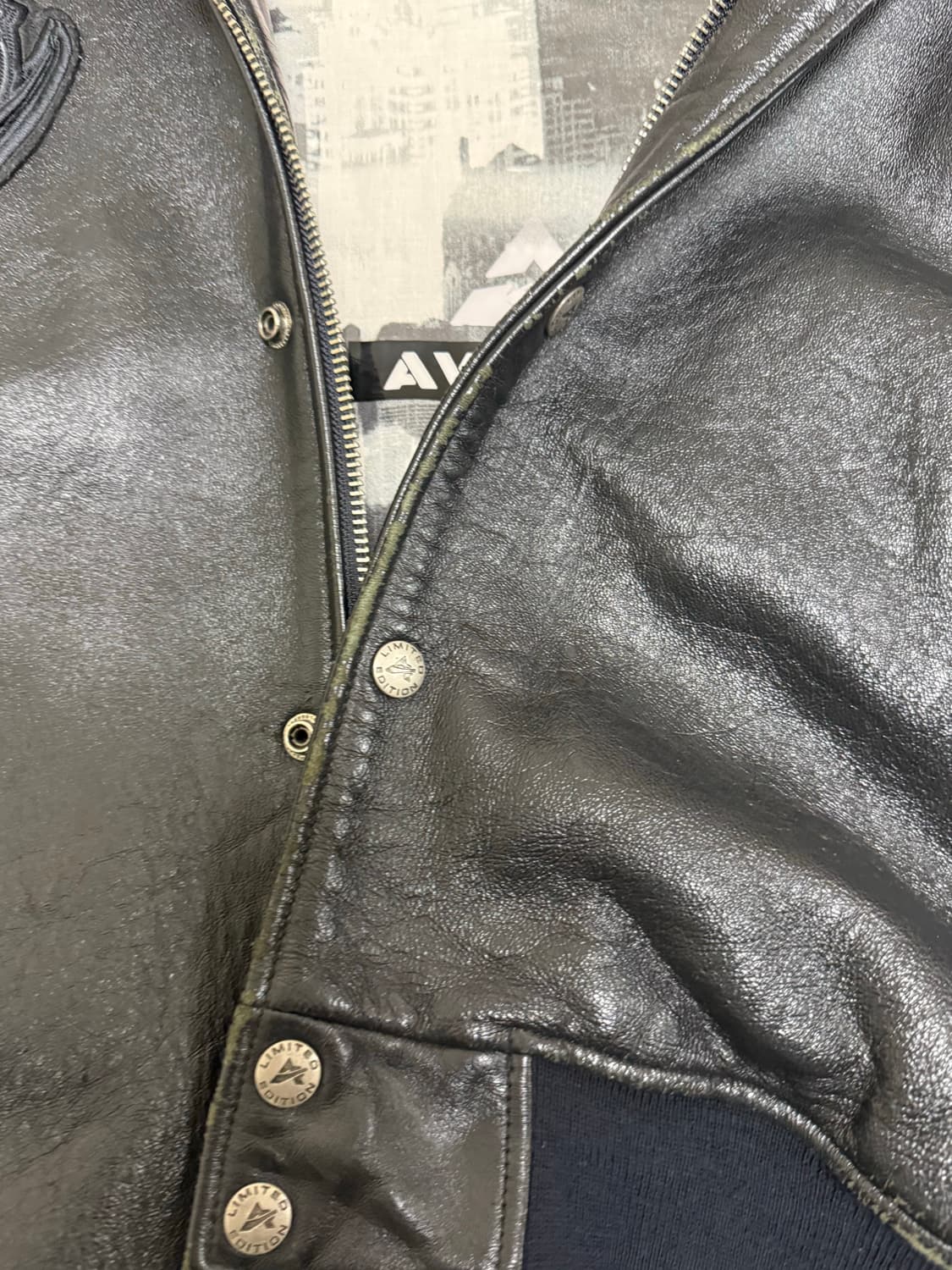 아비렉스 레더자켓xxL 상품이미지3