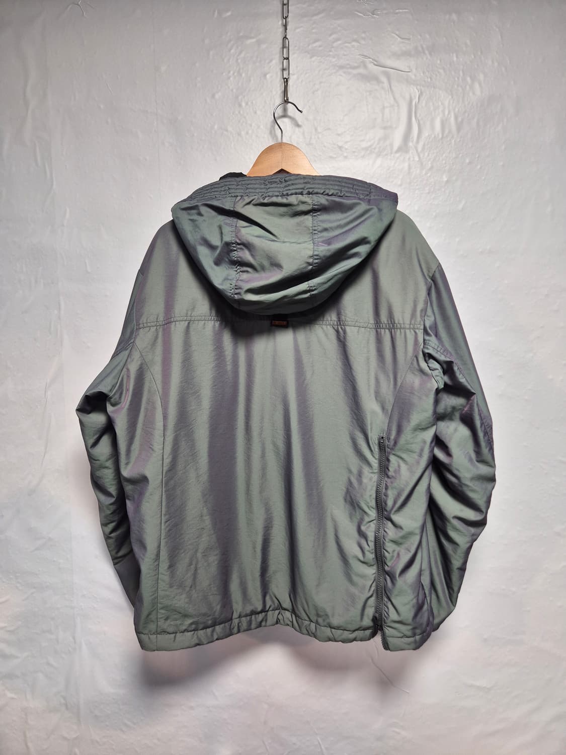 미즈노 그레이 오로라컬러 아노락 써모어 패딩 XL사이즈(상태A급) 상품이미지6