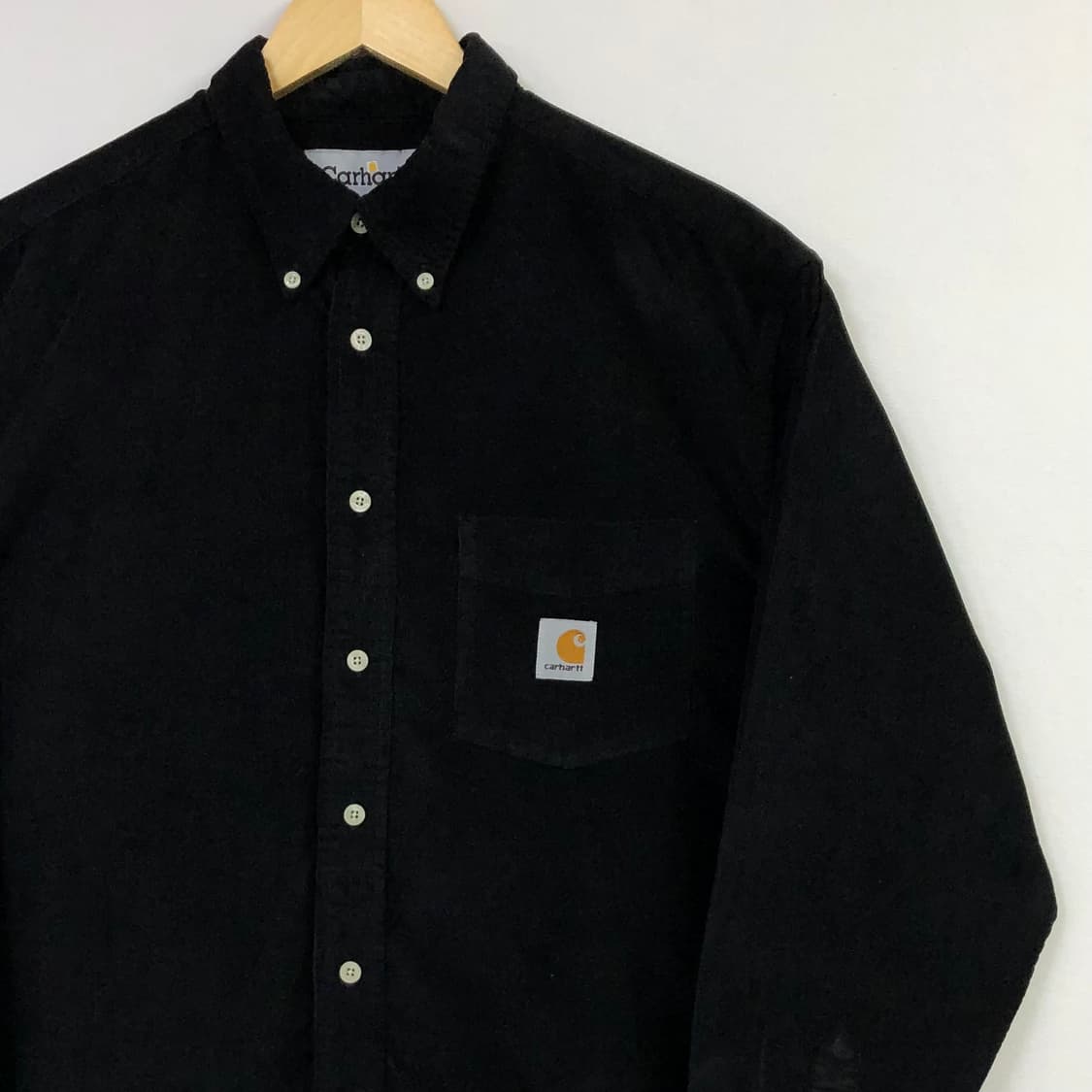 L 칼하트 블랙 코듀로이 셔츠 상품이미지1