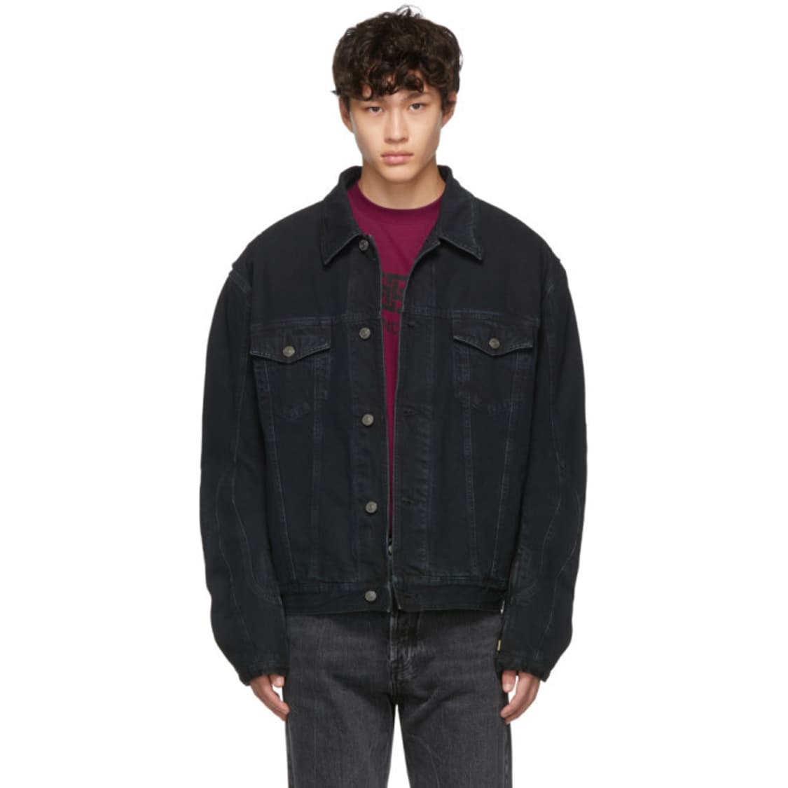 발렌시아가 2019FW 바이커자켓 상품이미지2