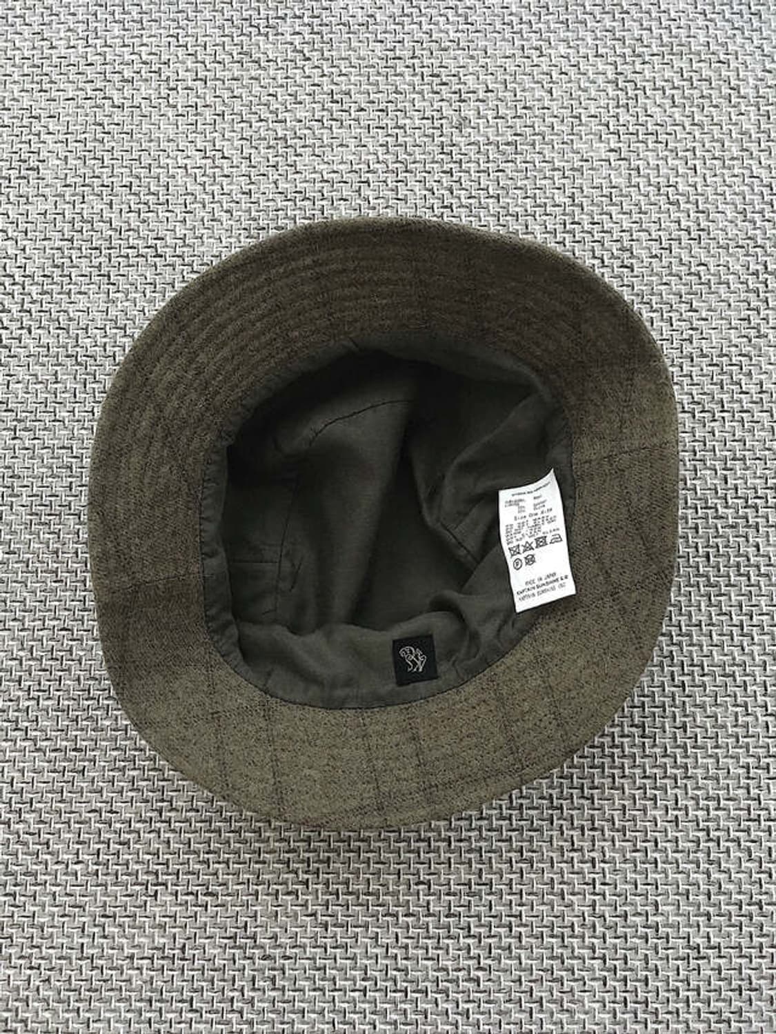 Plaid check wool bucket hats 상품이미지4