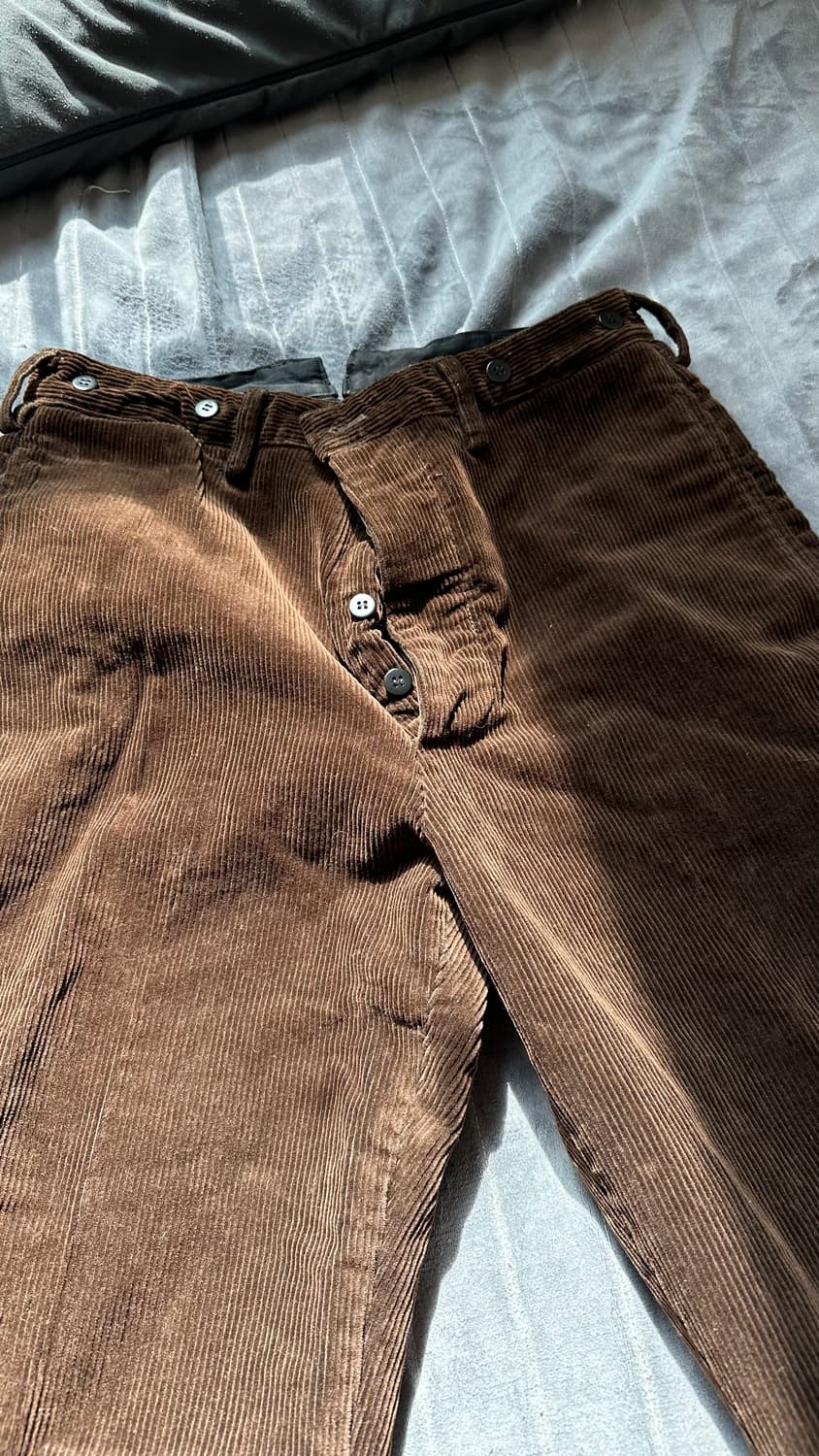 브론슨 브라운 코듀로이 바지 34사이즈 32추천 상품이미지2