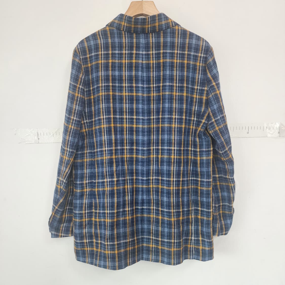 스틸 베네통 체크 자켓 상품이미지8