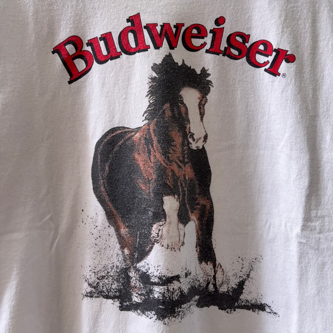 버드와이저 Budweiser 말 그래픽 티셔츠 상품이미지3
