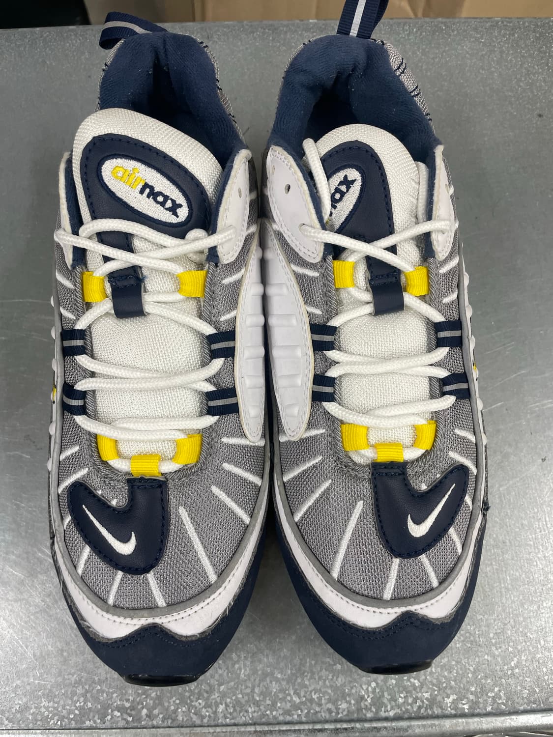 나이키 에어맥스 98 투어 옐로우 270  상품이미지5