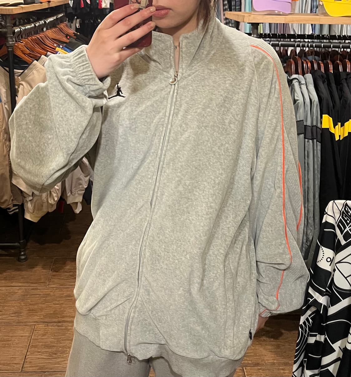 [HI] 빈티지 집업 그레이 상품이미지4