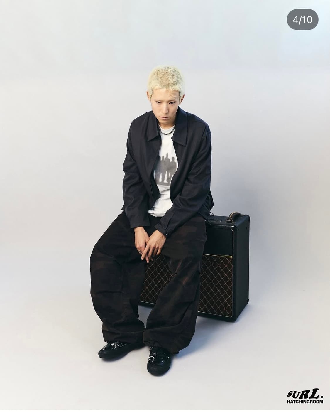 해칭룸XSurl 콜라보 셔켓 롱 퍼플 자켓 2 상품이미지2