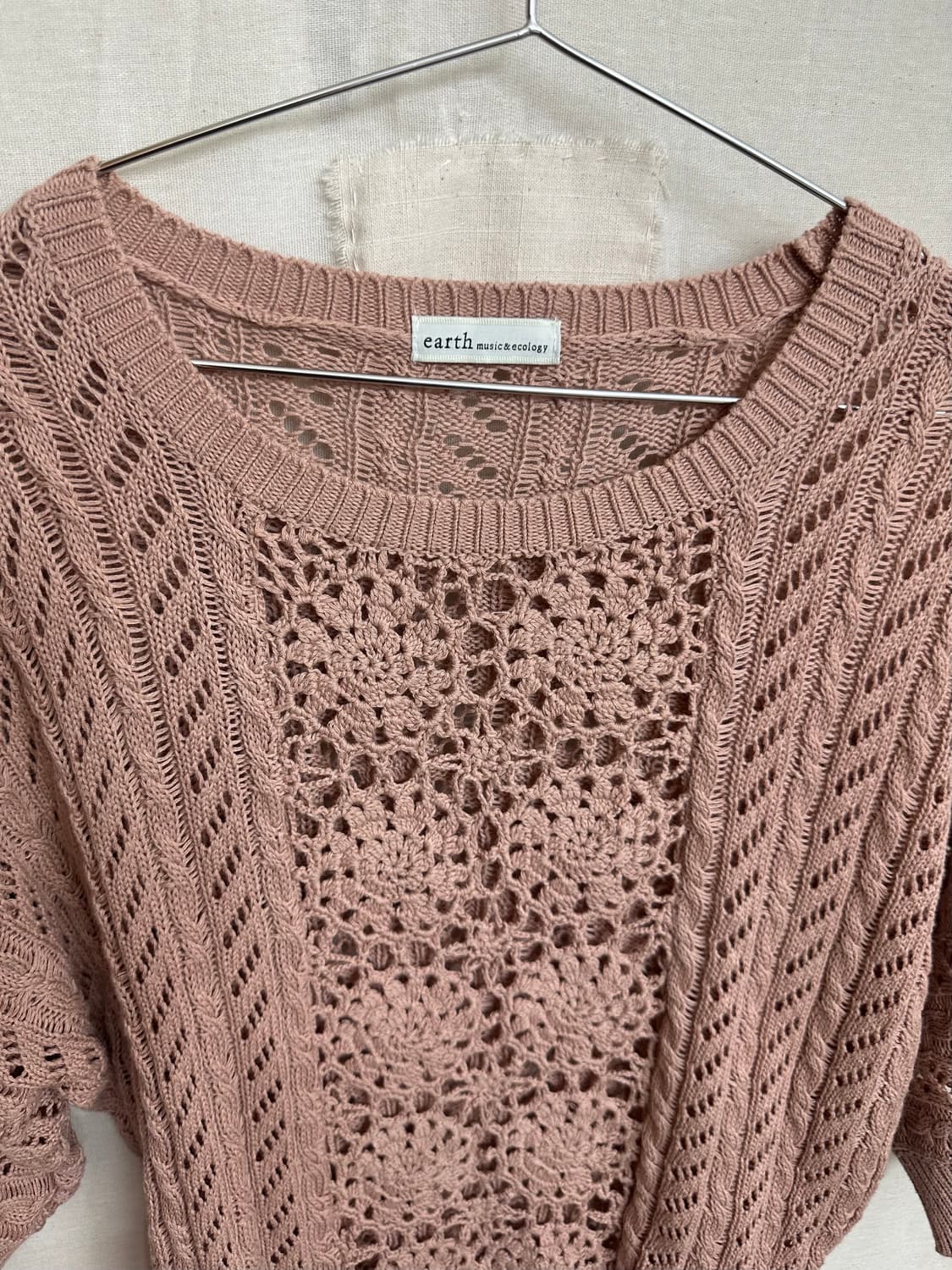 earth music lace knit 상품이미지2