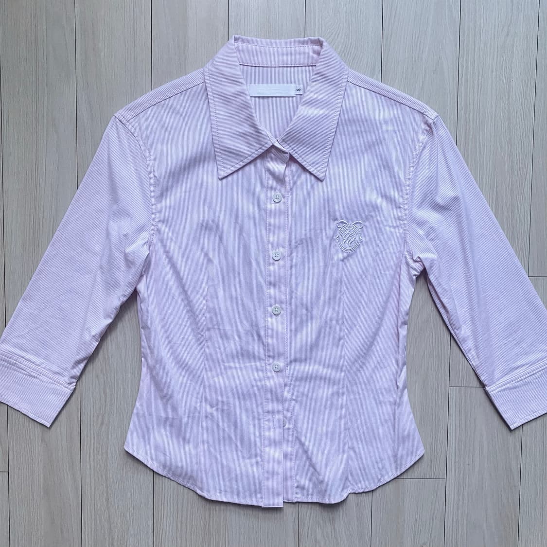 쓰리타임즈 stripe shirt slim fit 셔츠 상품이미지2