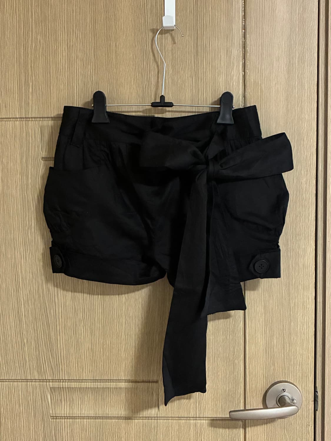 블랙 펌킨 숏팬츠 상품이미지2