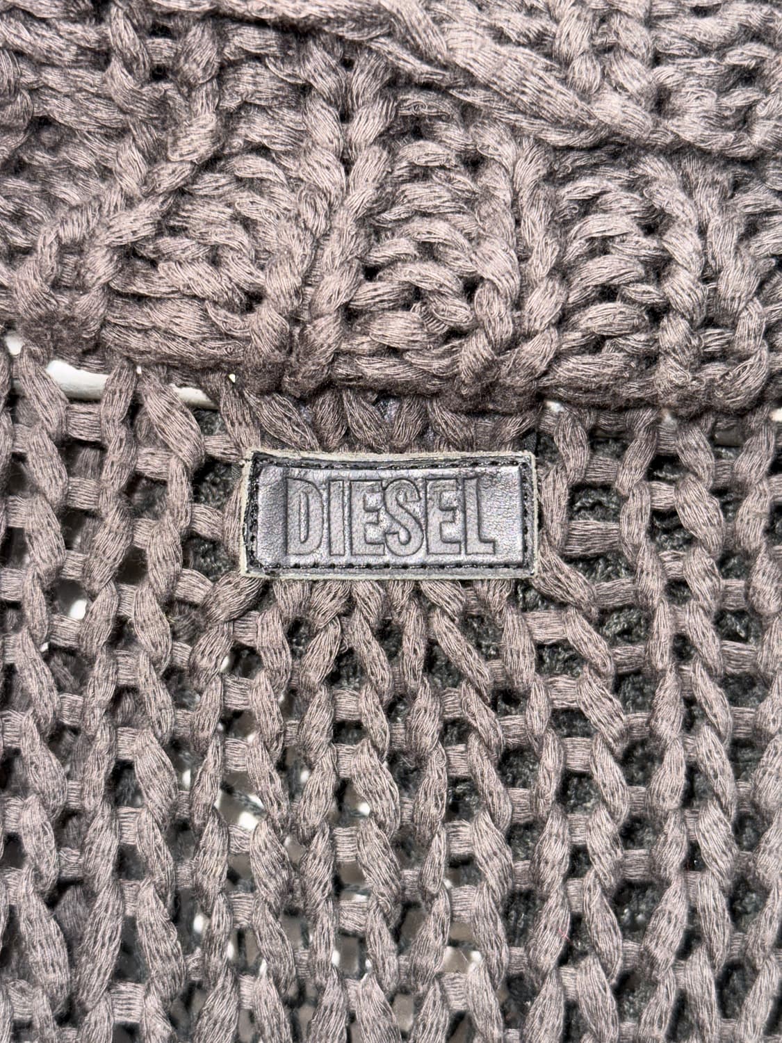DIESEL ash khaki grunge turtle neck knit 상품이미지6
