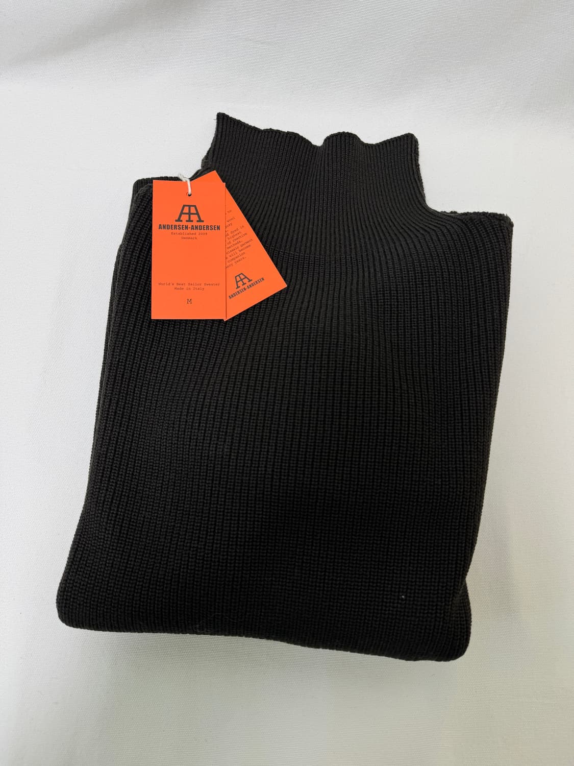 안데르센안데르센 세일러 터틀넥 헌팅그린 상품이미지6