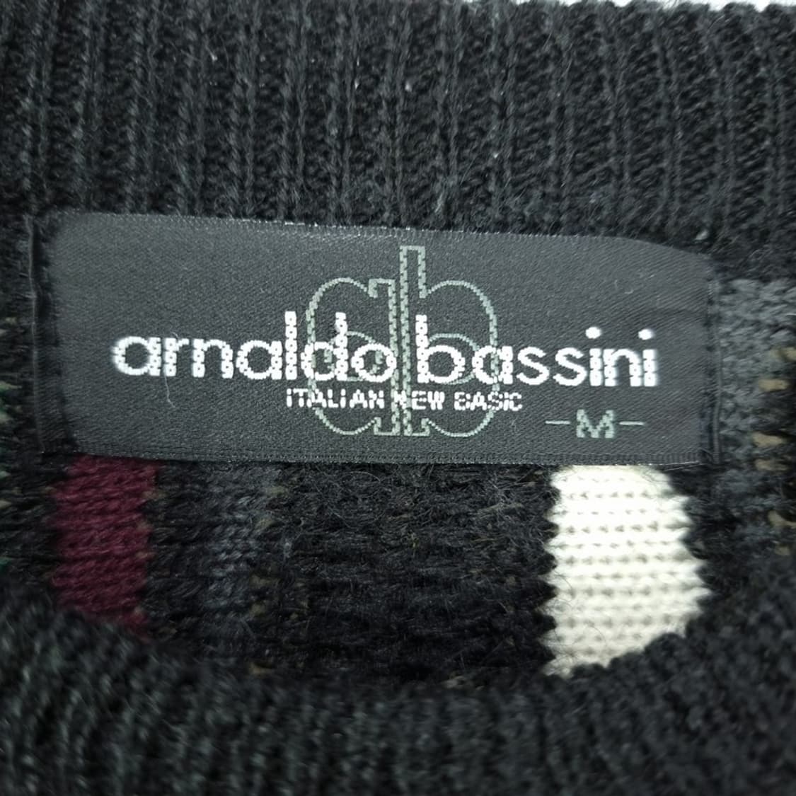 [빈티지] 에스닉 패턴 3D 케이블 루즈핏 니트 M19875 상품이미지6