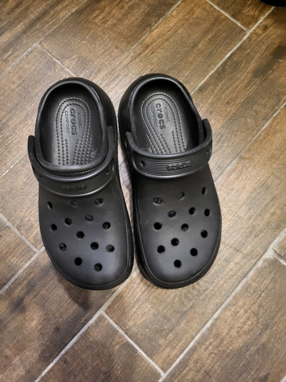 크록스크록스 클래식 클로그 블랙 m4 w6 상품이미지6