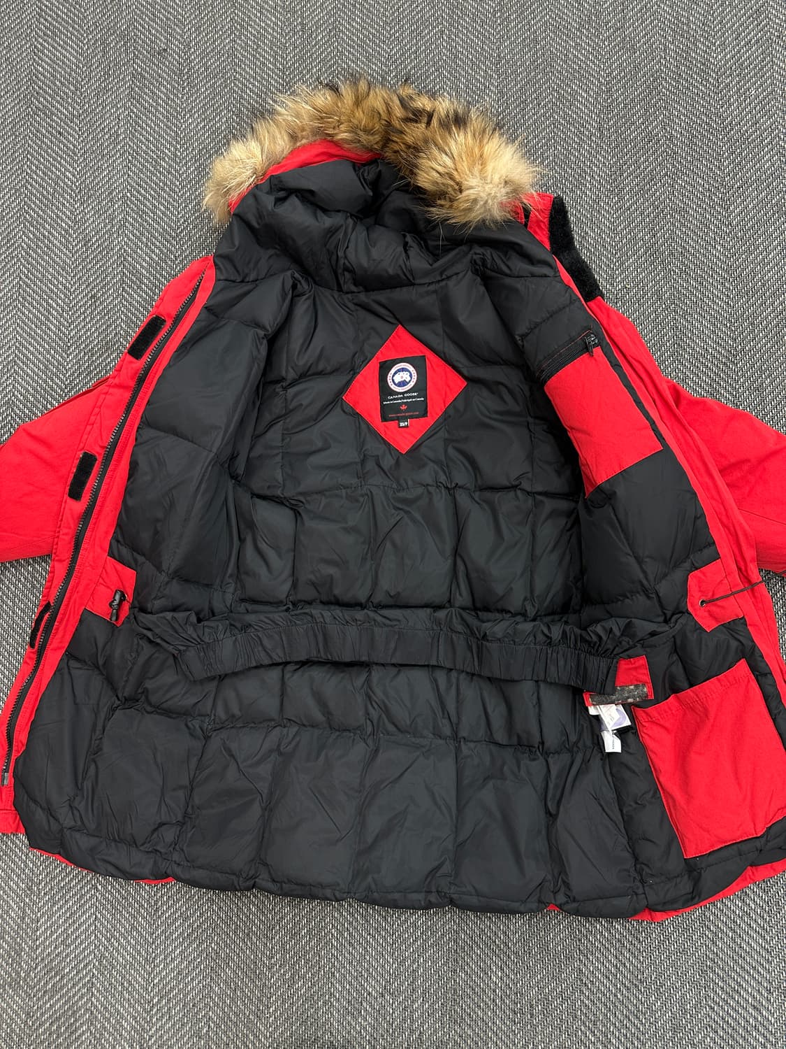 캐나다구스 익스페디션 파카 레드 상품이미지8