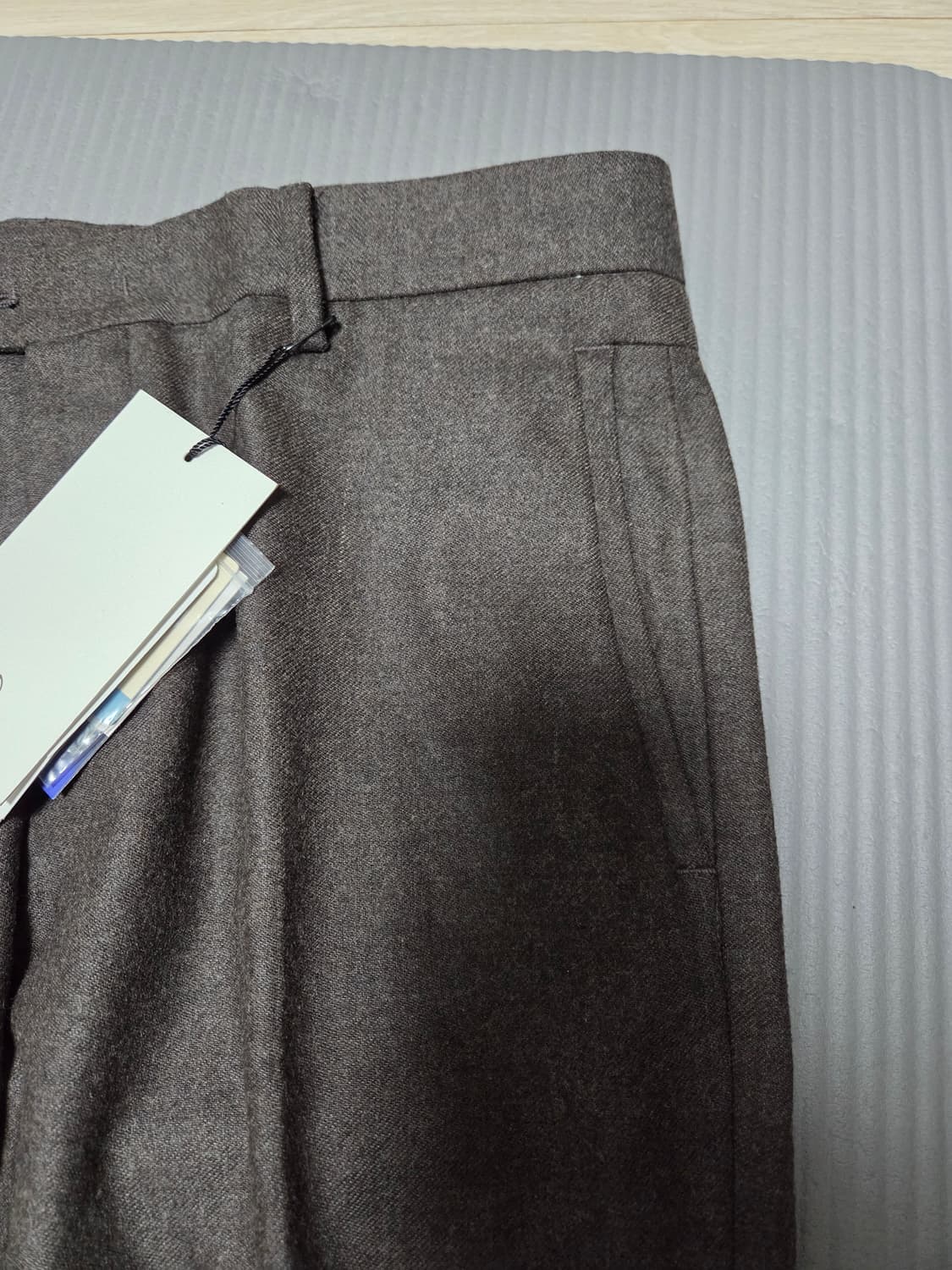 이태리 리치울 브라운 슬랙스,트라우저78(30)사이즈판매(크리스크리스티) 상품이미지6