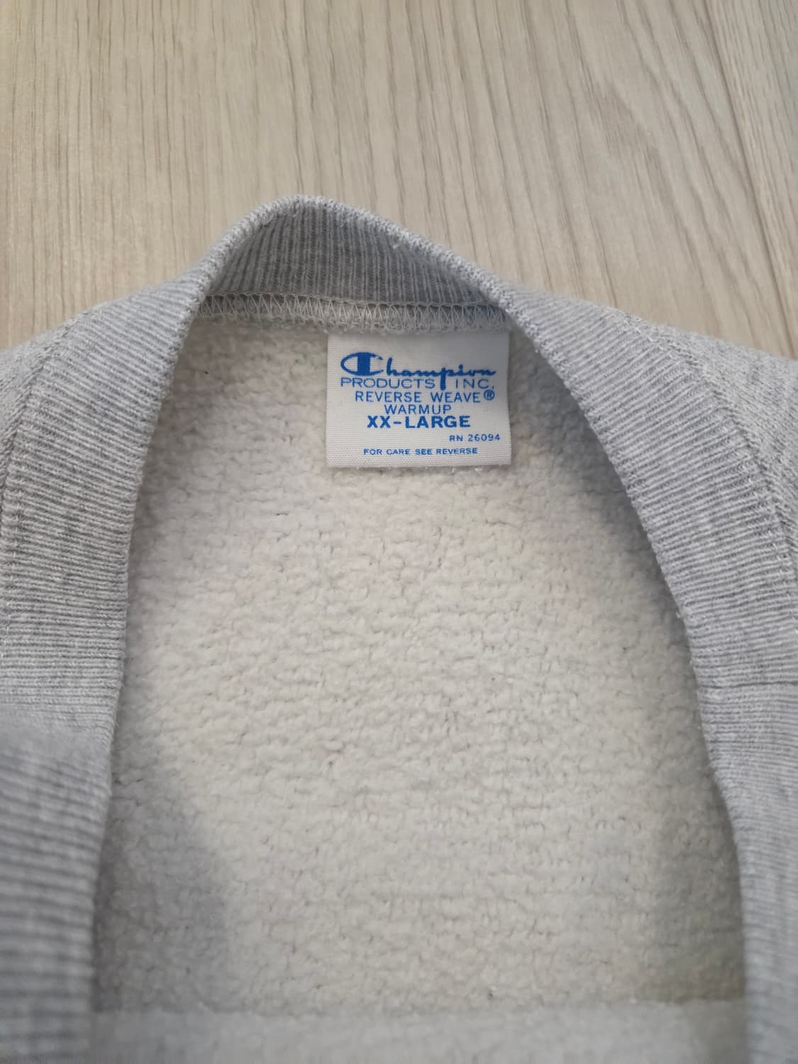 챔피온 재팬 블루탭 스웻 그레이 2XL 상품이미지2