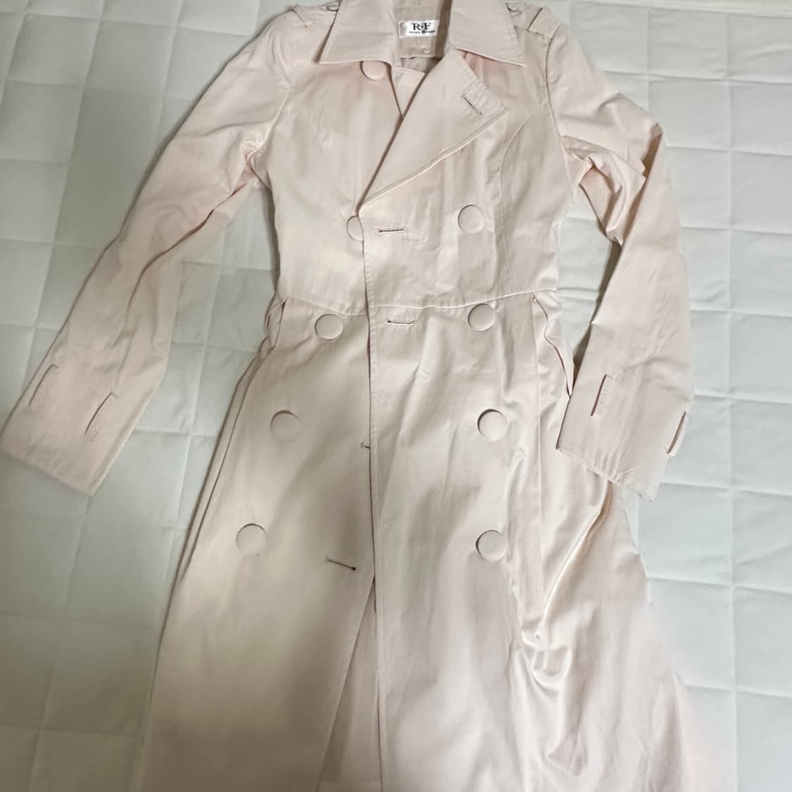 RF 히메갸루 뽀용핑크 트렌치코트 상품이미지3