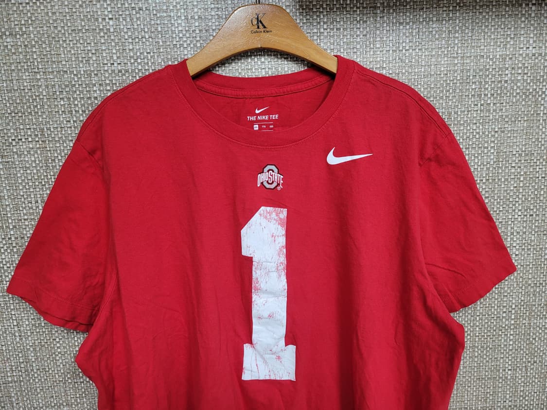 XXL 110사이즈 나이키 빈티지 반팔티셔츠 NCAA 상품이미지2