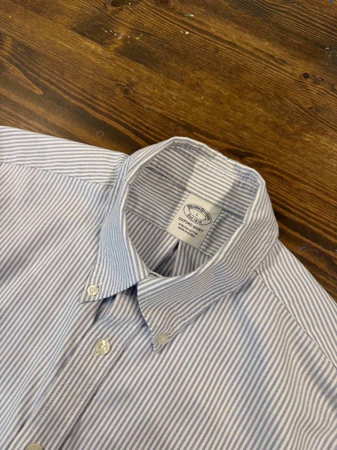 브룩스 브라더스 버튼다운 셔츠 100 상품이미지8